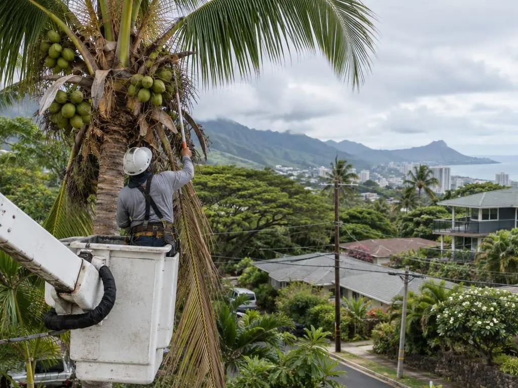 Palm Tree Trimming in Honolulu, HI